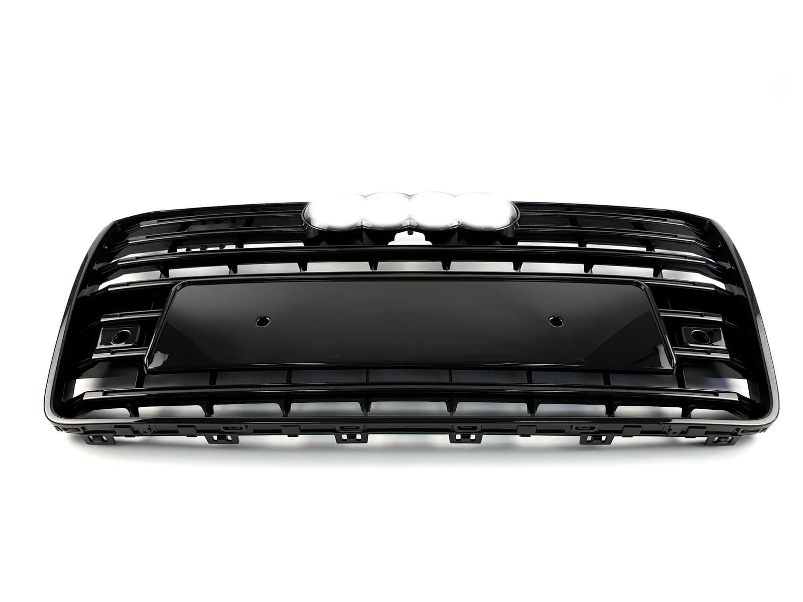 Решітка радіатора Full Black (в стилі S8) на Audi A8 D4 2014-2017 року 2