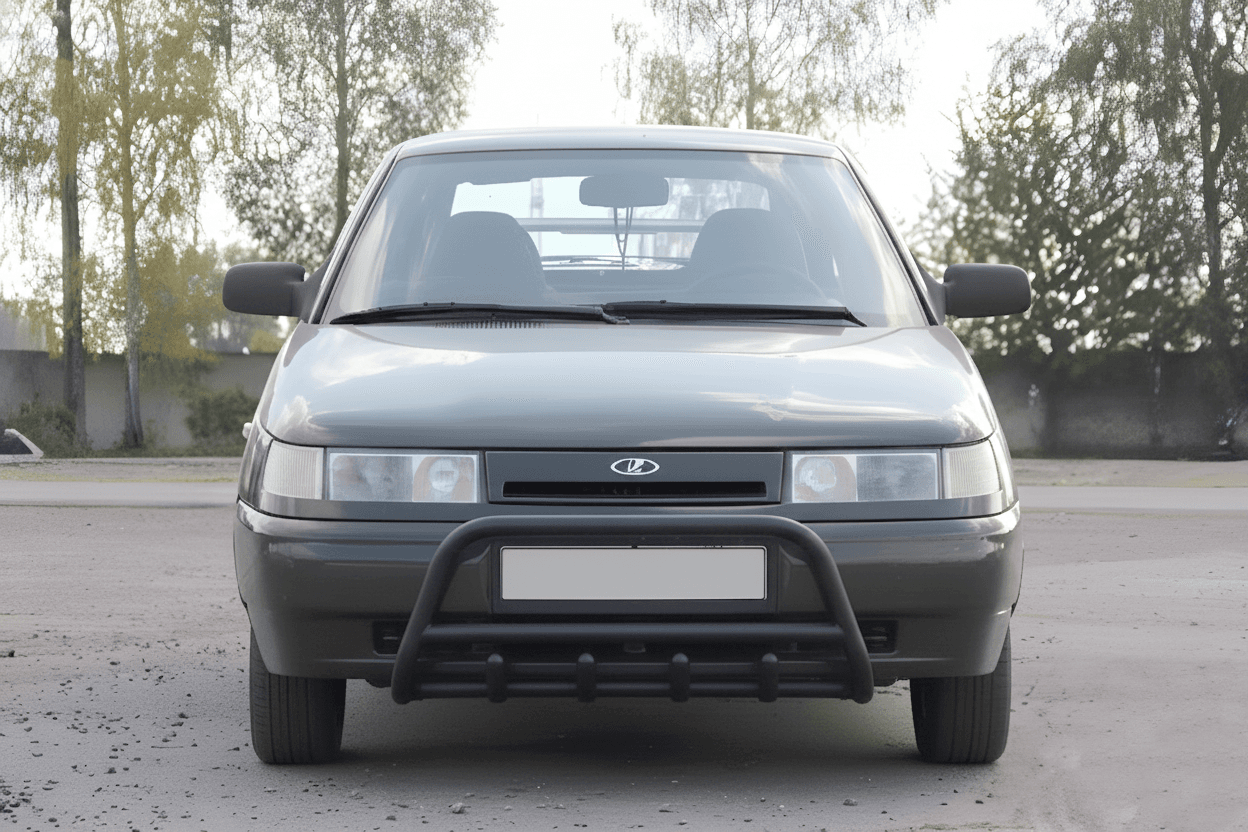 Кенгурятник WT003 Black 60мм (нерж) 3