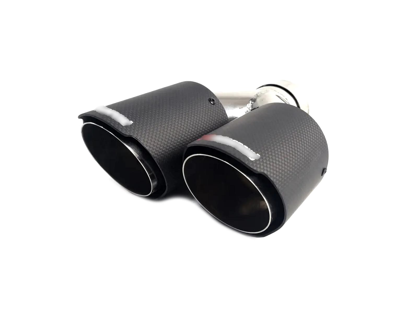 Насадки на вихлоп Carbon (матовий) 63mm To 89mm (подвійна Y) на Akrapovič Akrapovič