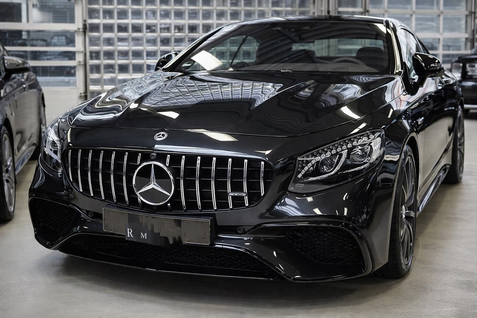 Решітка радіатора BRB (2018-2021, для COUPE S63)