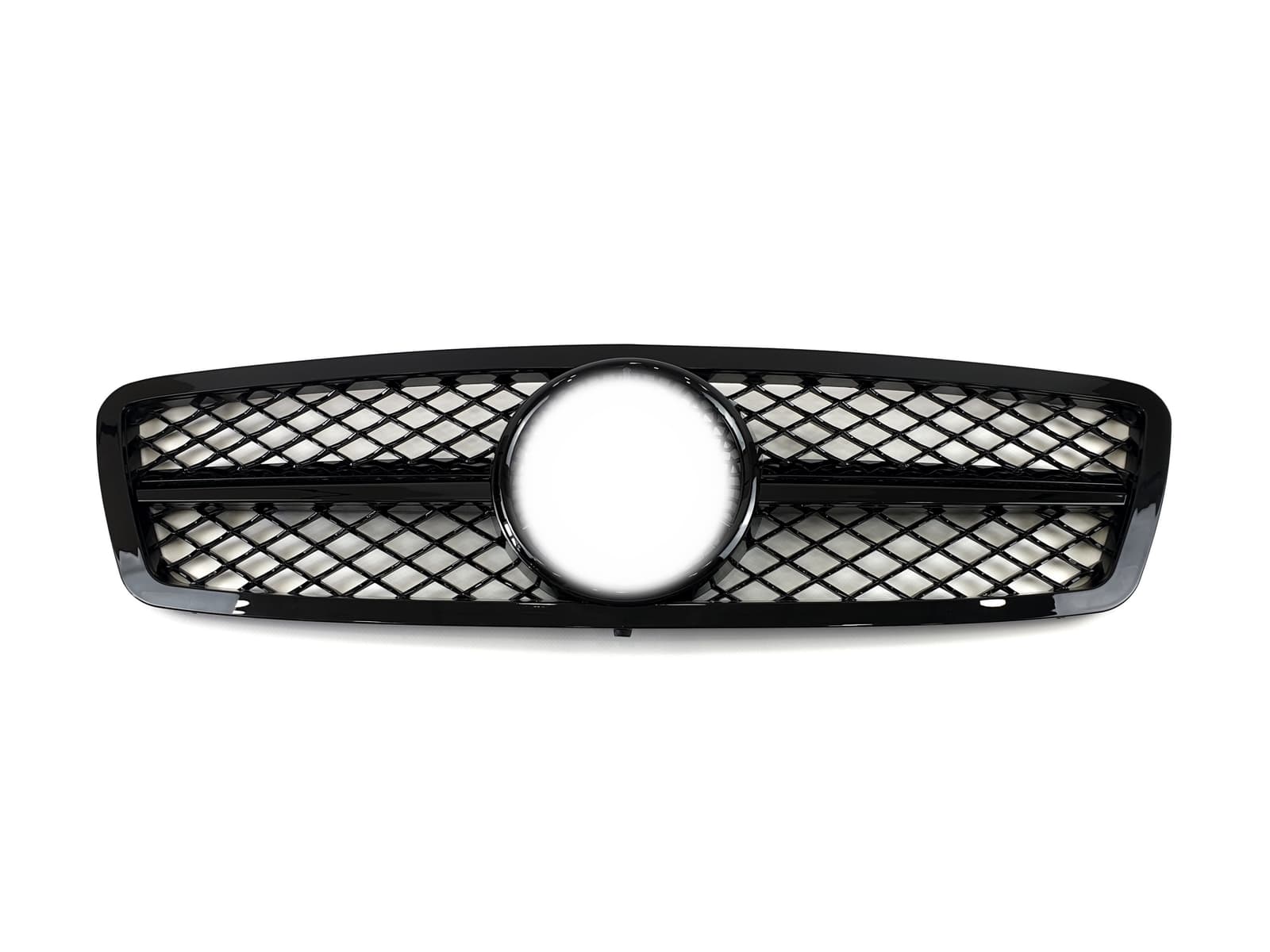 Решітка радіатора ALL Black SL на Mercedes-Benz C-Class W203 2000-2007 року 2