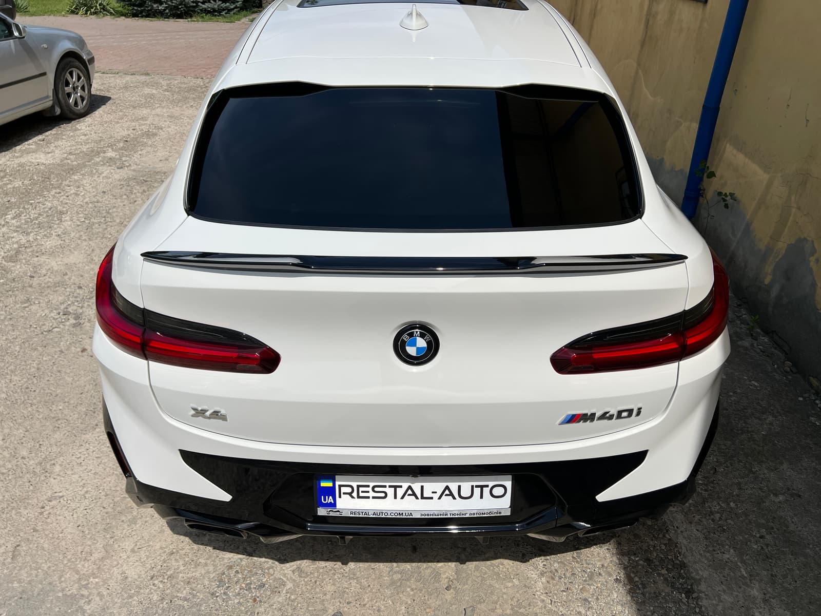 Спойлер Чорний глянець (на заднє вікно) на BMW X4 G02 2018-2022 року 5
