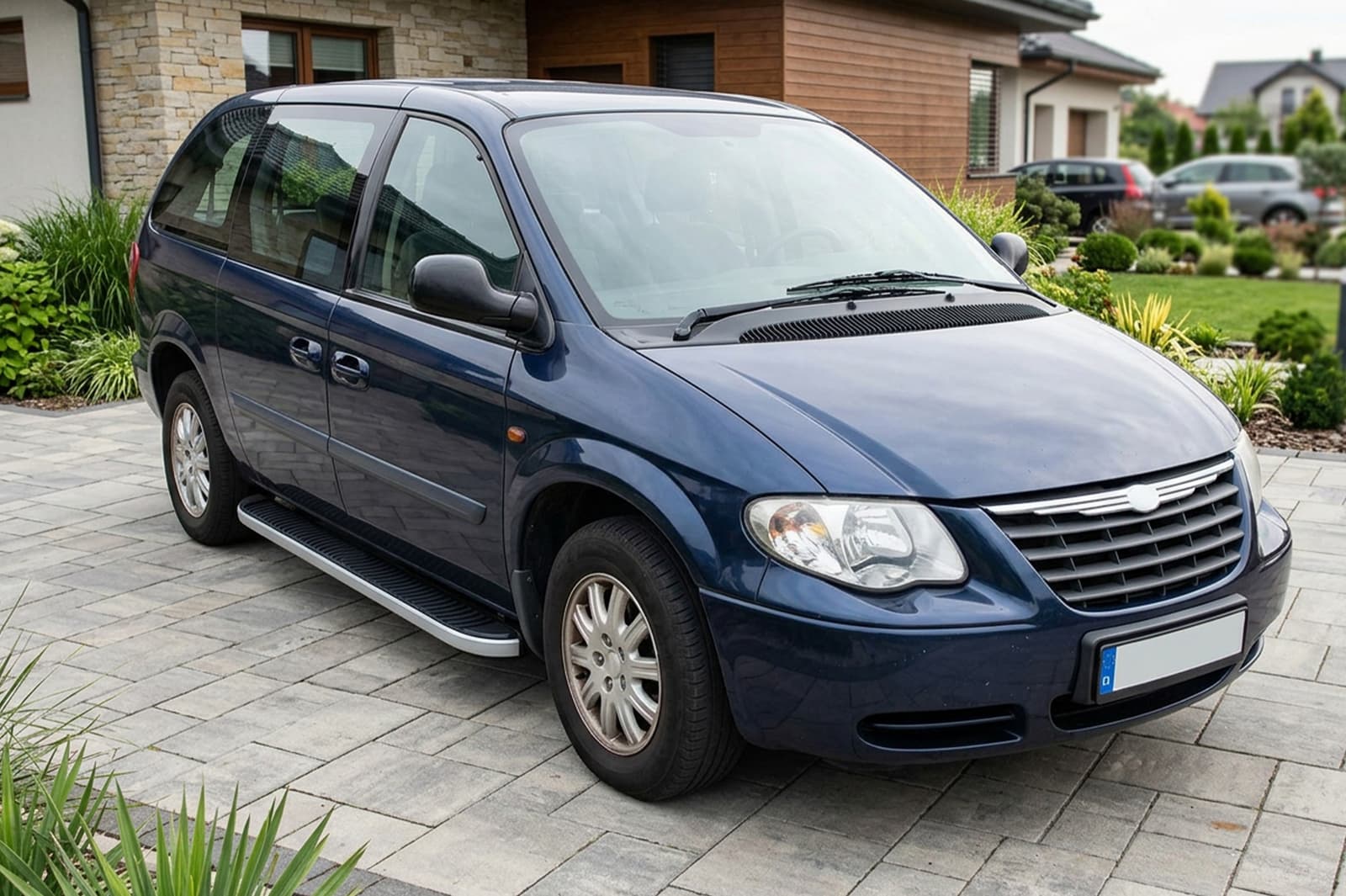 Бокові пороги Tayga Grey (2 шт., алюміній)