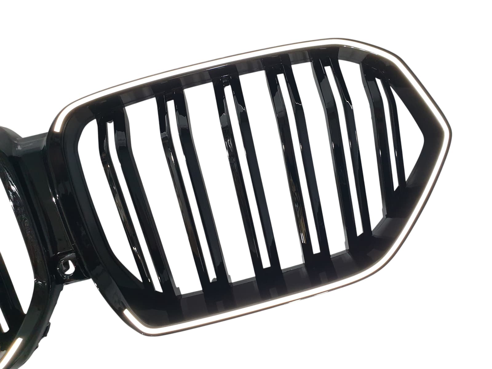 Ніздрі Чорний глянець LED (Iconic Glow) 2bar на BMW X6 G06 2023-2026 року 3