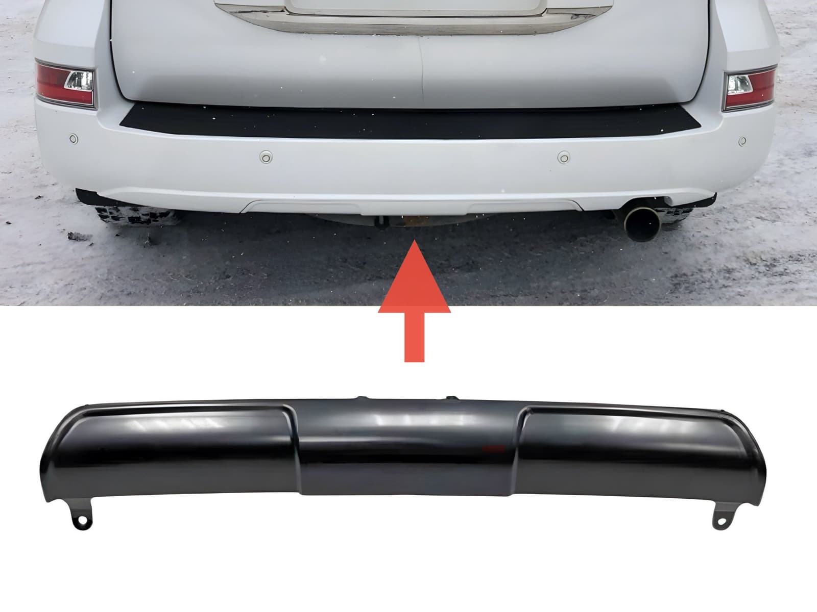 Накладка заднього бампера Lexus GX 460 2014-2023 5216960160
