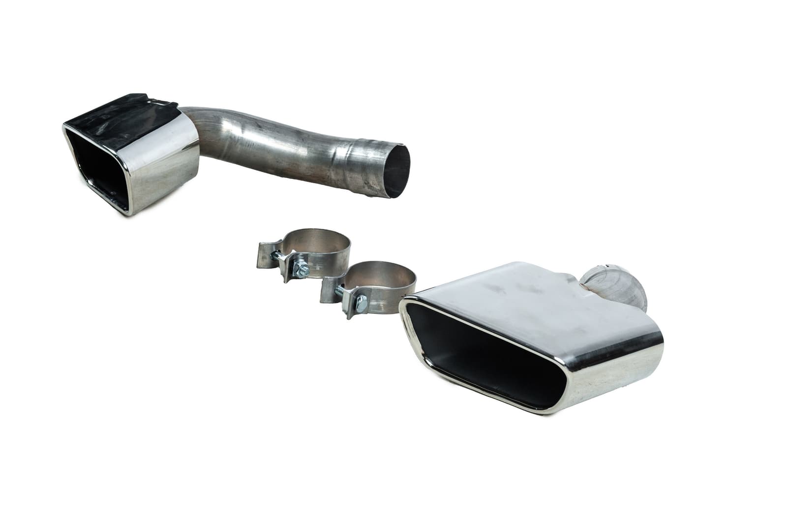 Насадки на глушники M-Performance Silver 4