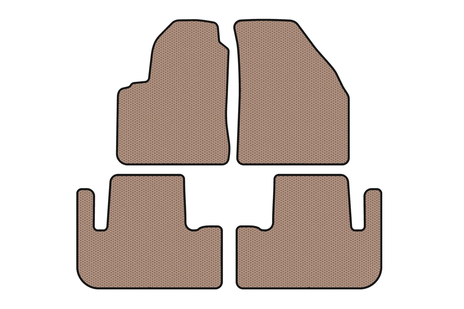 Гумові килимки Carsuit (Бежевий)