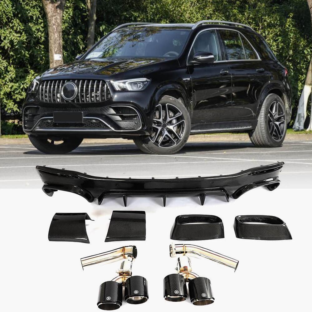 Задній дифузор з насадками GLE63 Carbon (2018-2026)
