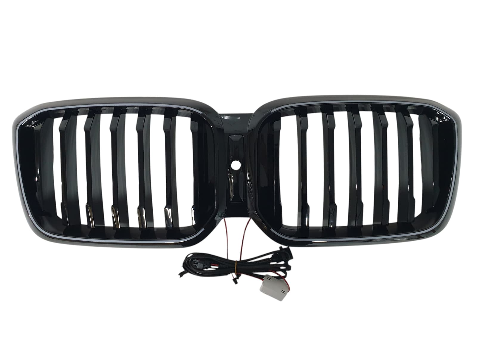 Ніздрі Чорний глянець LED (Iconic Glow) 1bar на BMW X3 G01 2022-2024 року 4