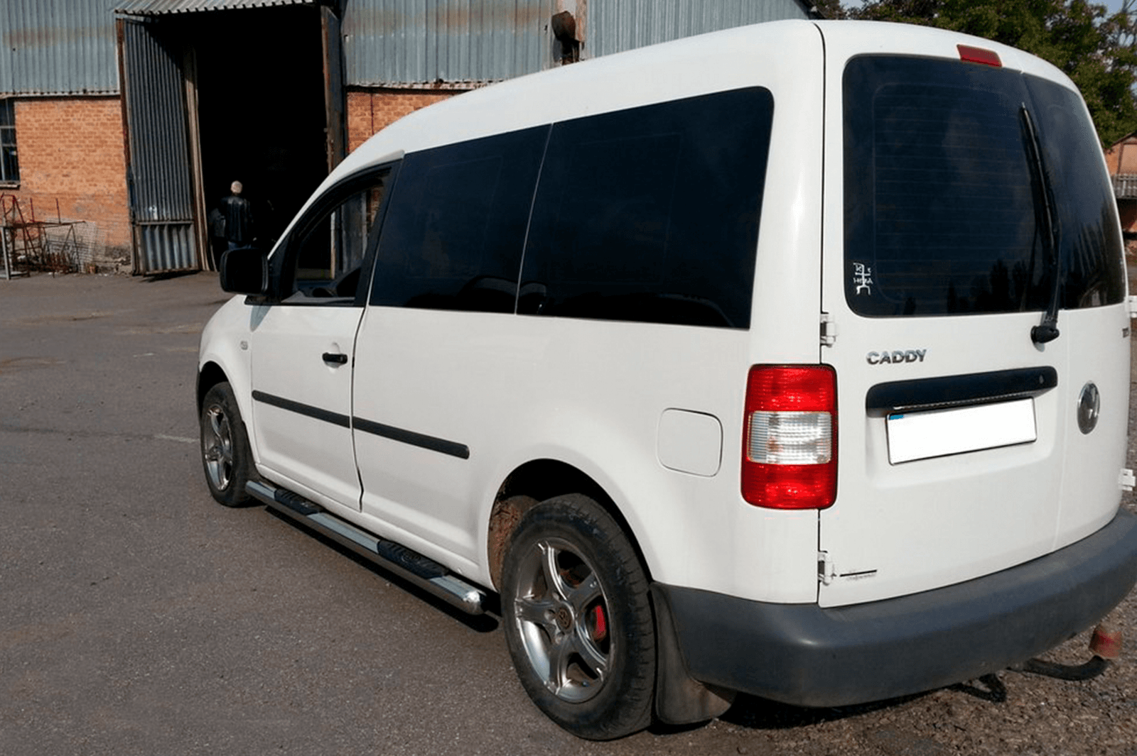 Бічні труби BB001 (2 шт., нерж) d60, Стандартна база 3