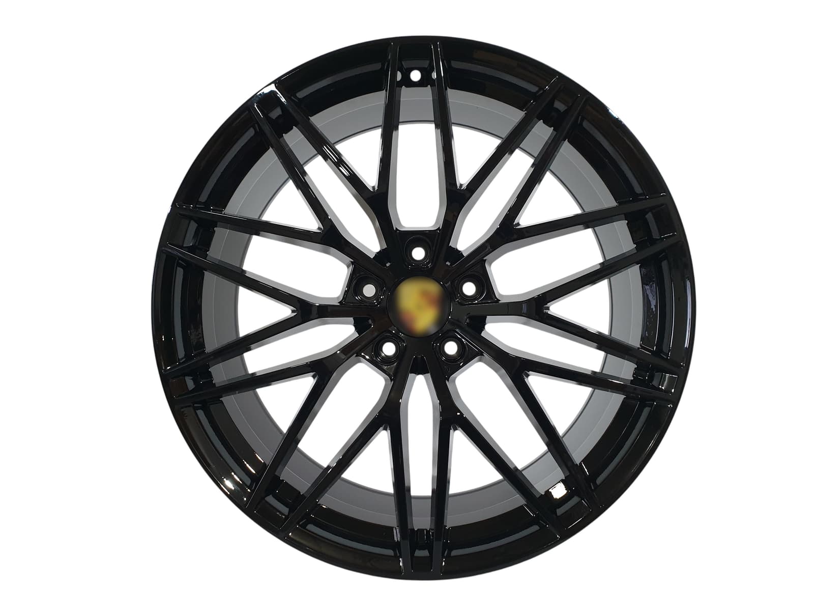 R22 Gloss Black (різноширокі) на Porsche Cayenne 958 2010-2014 року