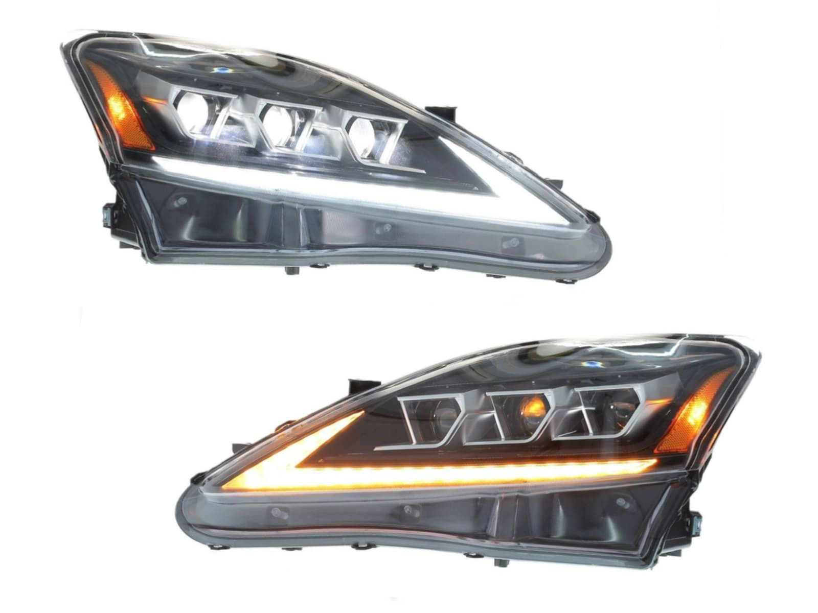 Фари Full LED 3 лінзи Lexus IS 2005-2012