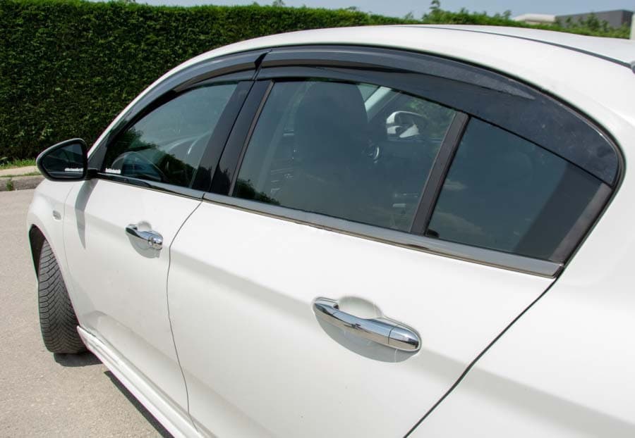 Нижні молдинги стекол темний хром (нерж) Sedan/HB (4 штуки)