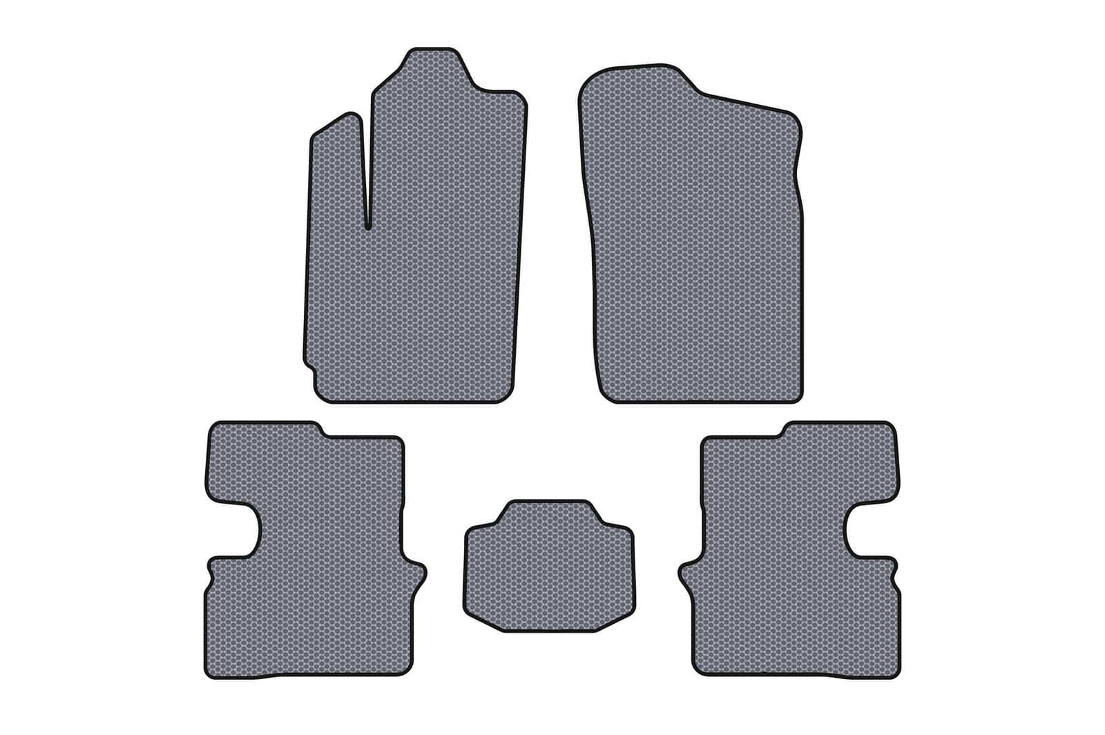 Гумові килимки Carsuit (Сірий)