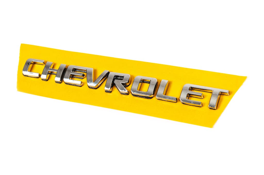 Напис Chevrolet (195мм на 17мм)
