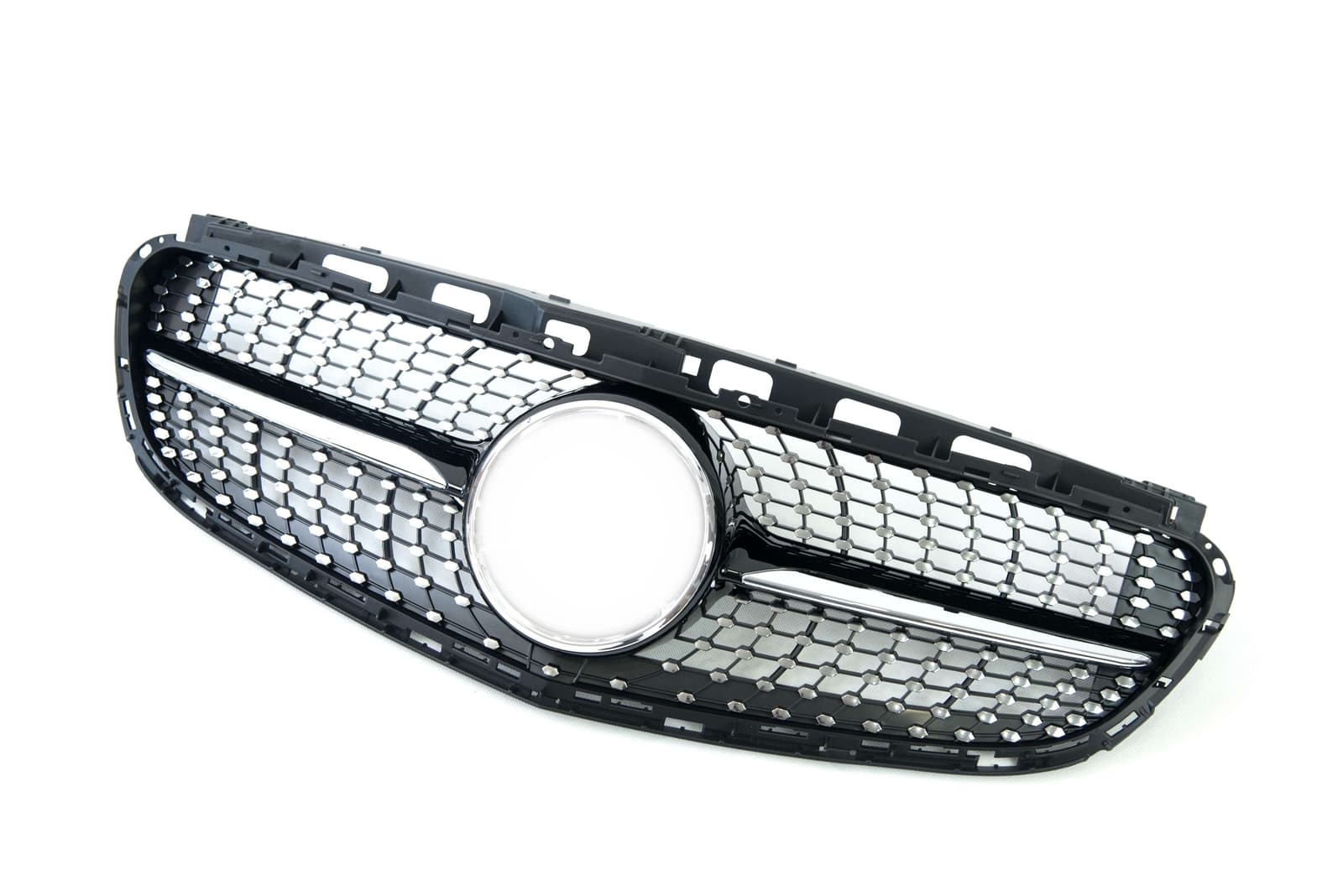Решітка радіатора Black Diamond на Mercedes-Benz E-Class W212 2013-2016 року 2