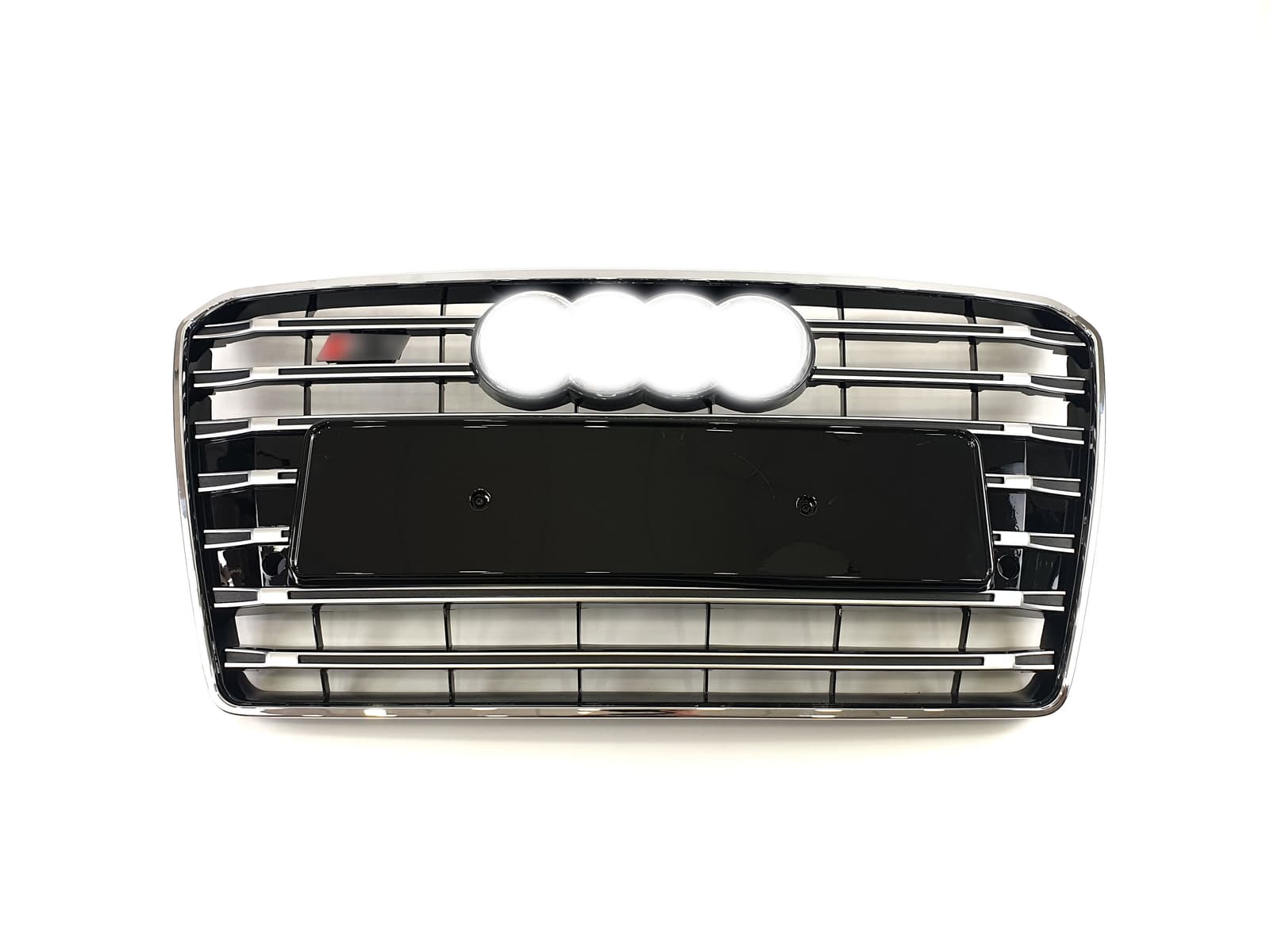 Решітка радіатора Chrome Black (в стилі S7) на Audi A7 4G 2010-2014 року 2