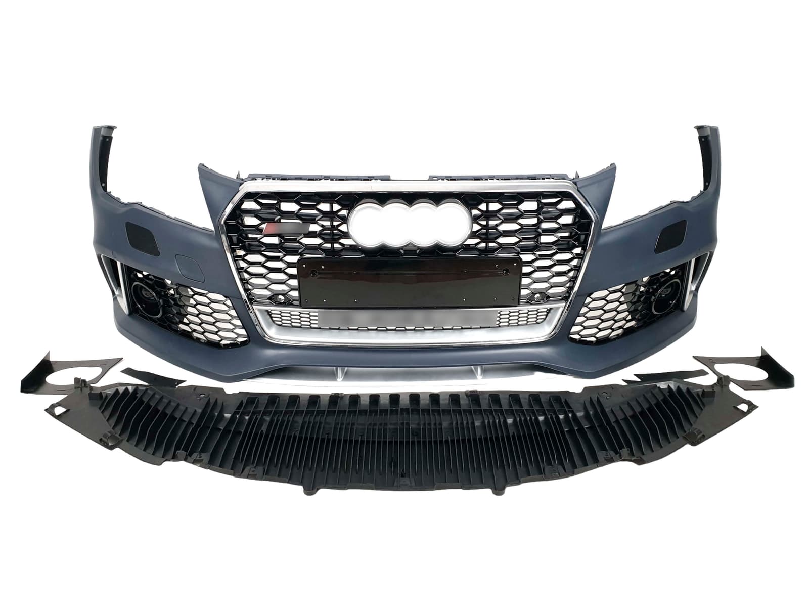 Передній бампер (в стилі RS7) Quattro V1 на Audi A7 4G 2010-2014 року