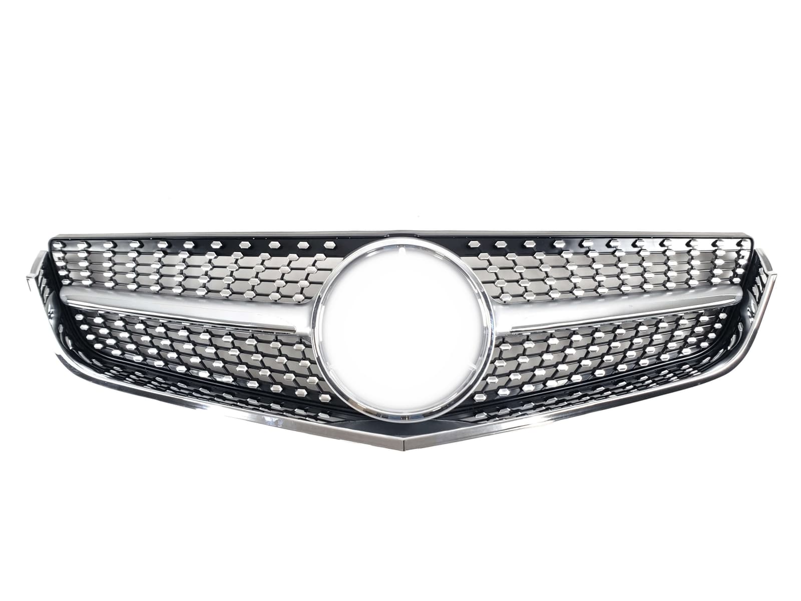 Решітка радіатора Silver Diamond на Mercedes-Benz E-Class Coupe C207 2009-2013 року