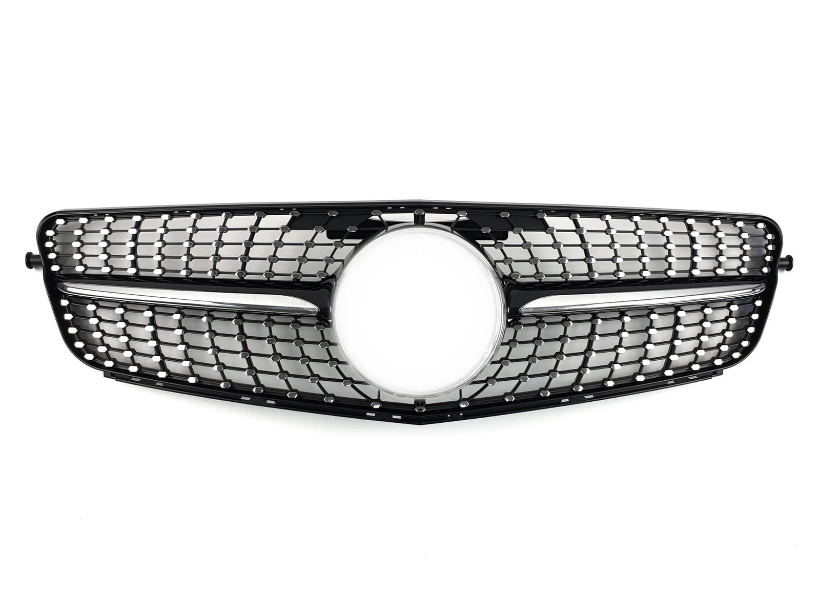 Решітка радіатора Black Diamond на Mercedes-Benz C-Class W204 2007-2014 року