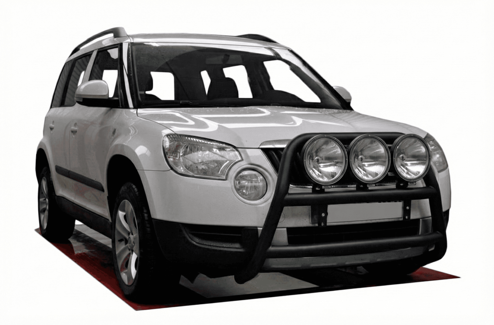 Кенгурятник WT018 Black (нерж.)
