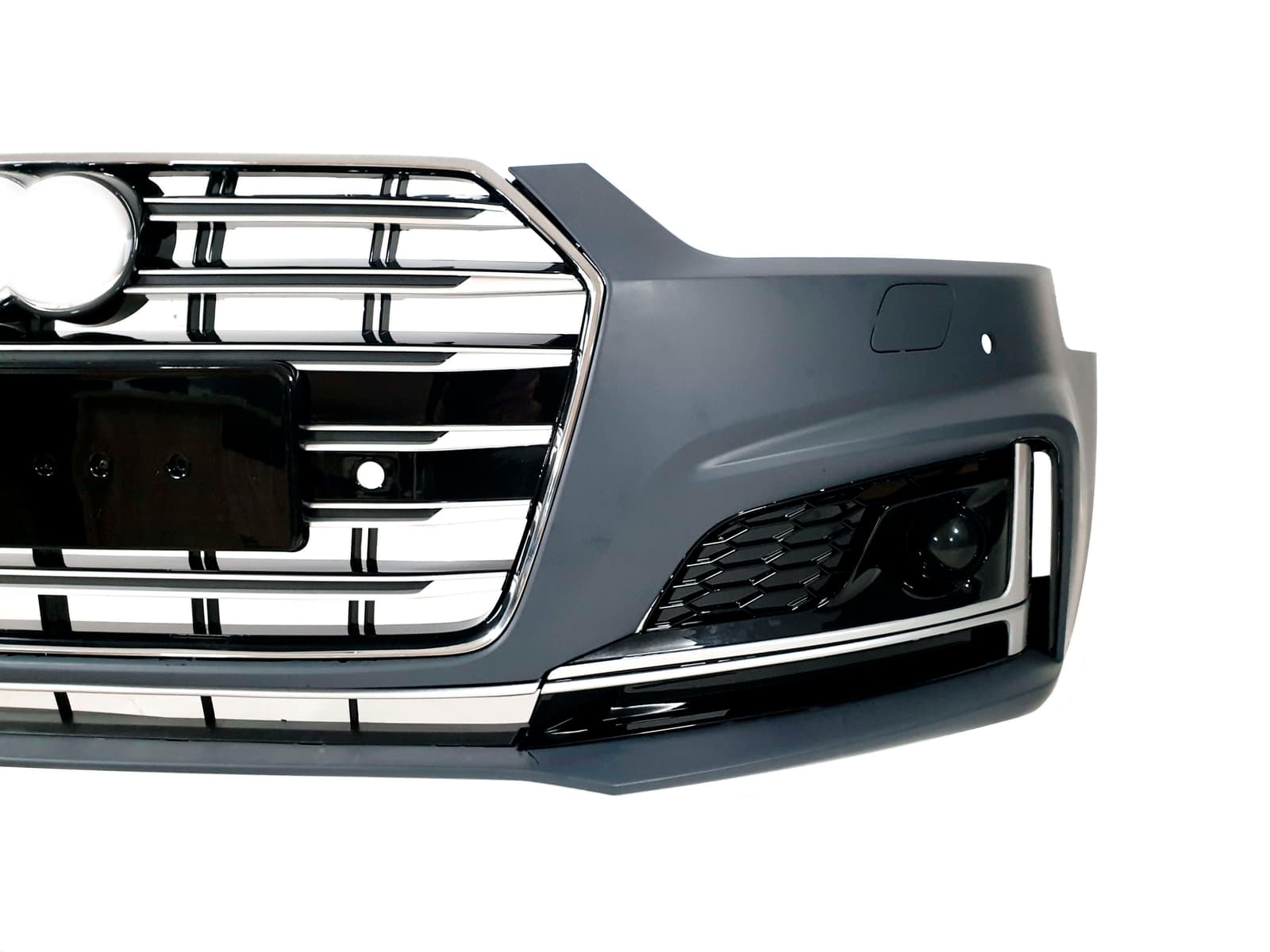 Передній бампер (в стилі S5) V2 на Audi A5 B9 2016-2020 року 4