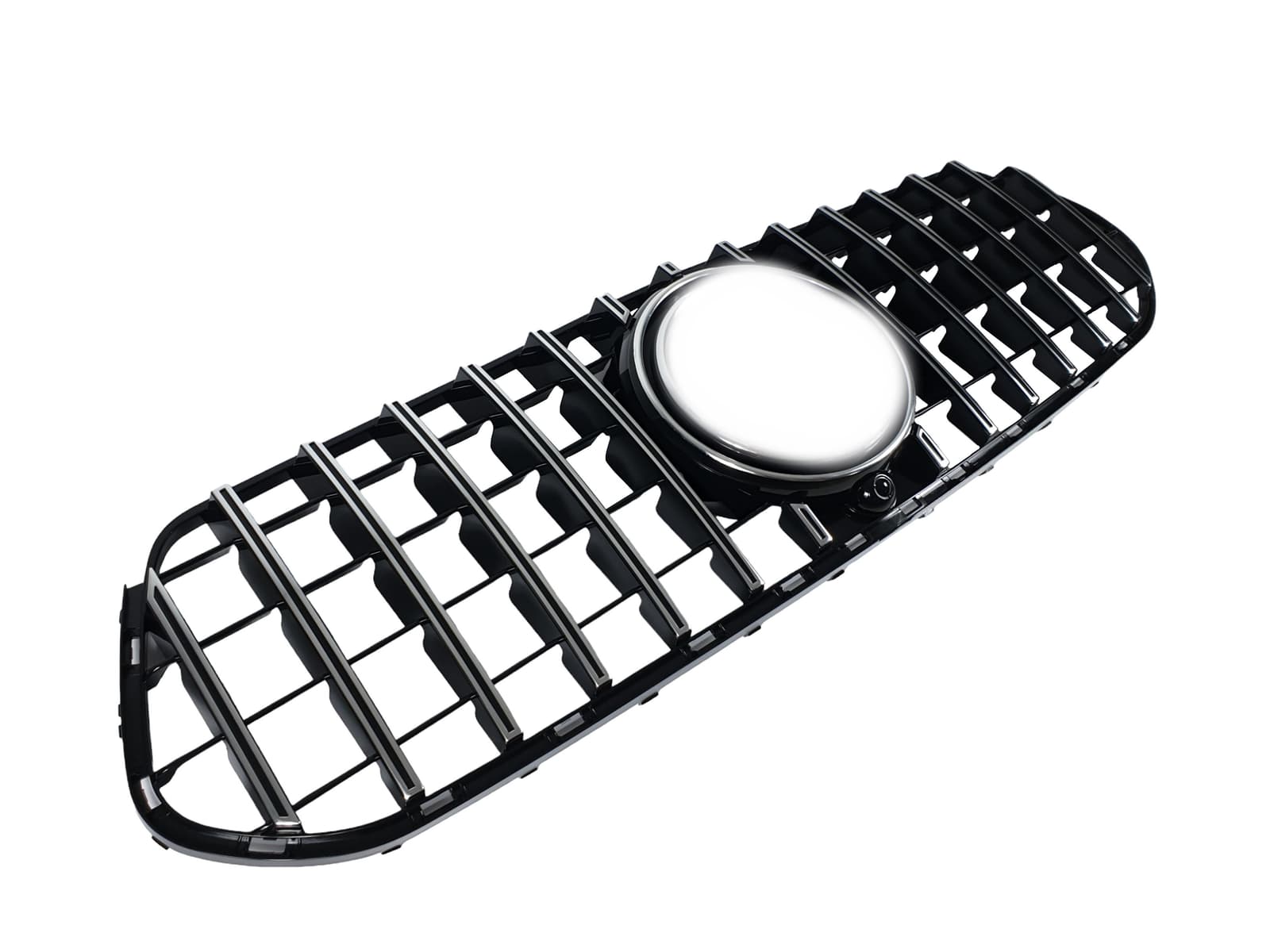 Решітка радіатора GT Chrome Black (AMG) на Mercedes-Benz GLE-Class W167 2023-2025 року 2