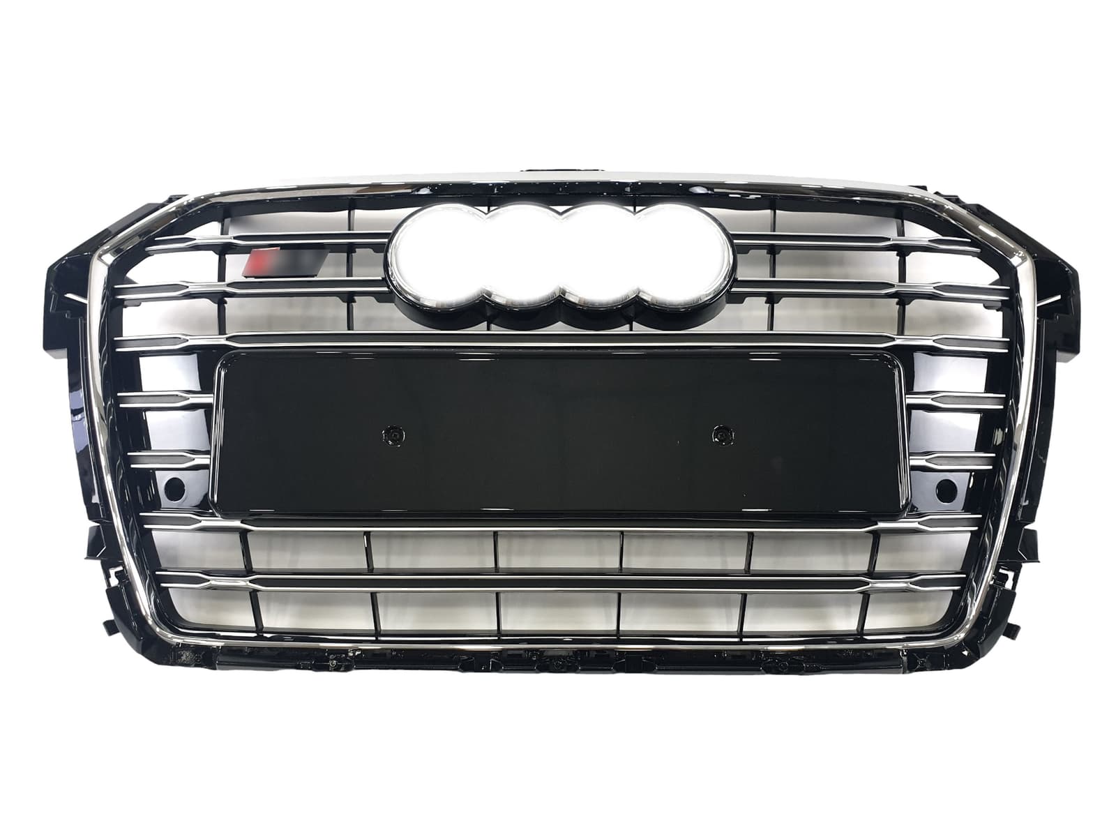 Решітка радіатора Chrome Black (в стилі S1) на Audi A1 8X 2014-2019 року 2