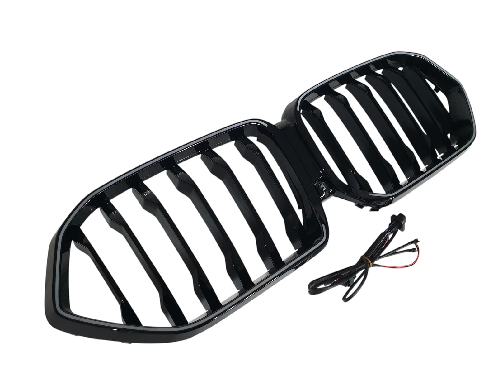 Ніздрі Чорний глянець LED (Iconic Glow) 1bar на BMW X6 G06 2023-2026 року 5
