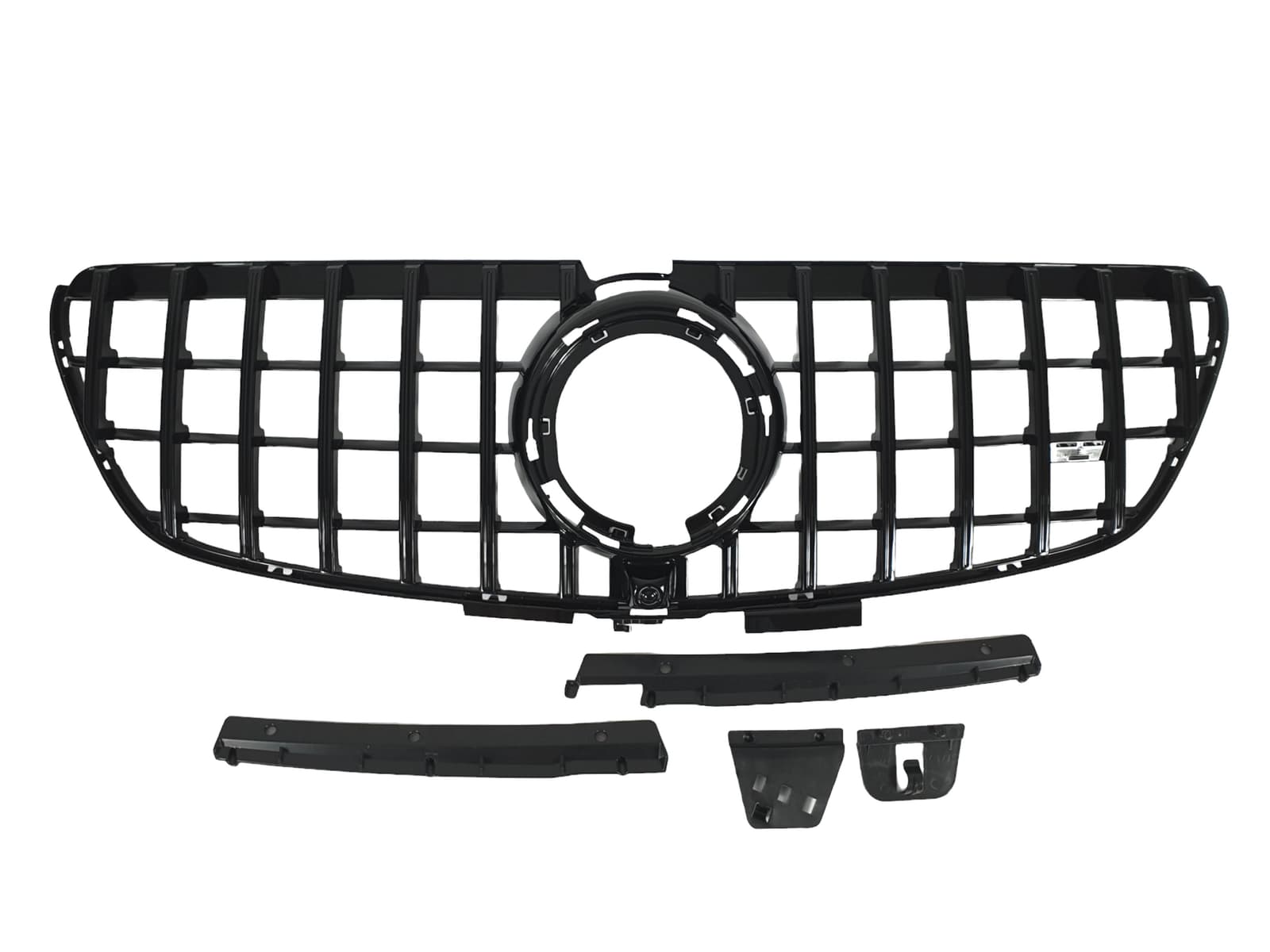 Решітка радіатора Full Black Normal GT на Mercedes-Benz V-Class W447 2019-2023 року