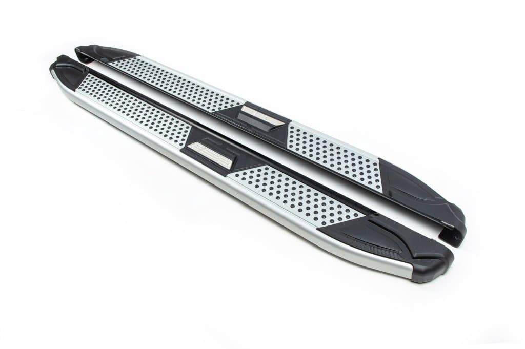 Бокові пороги Mevsim Grey (2 шт., Алюміній) 4