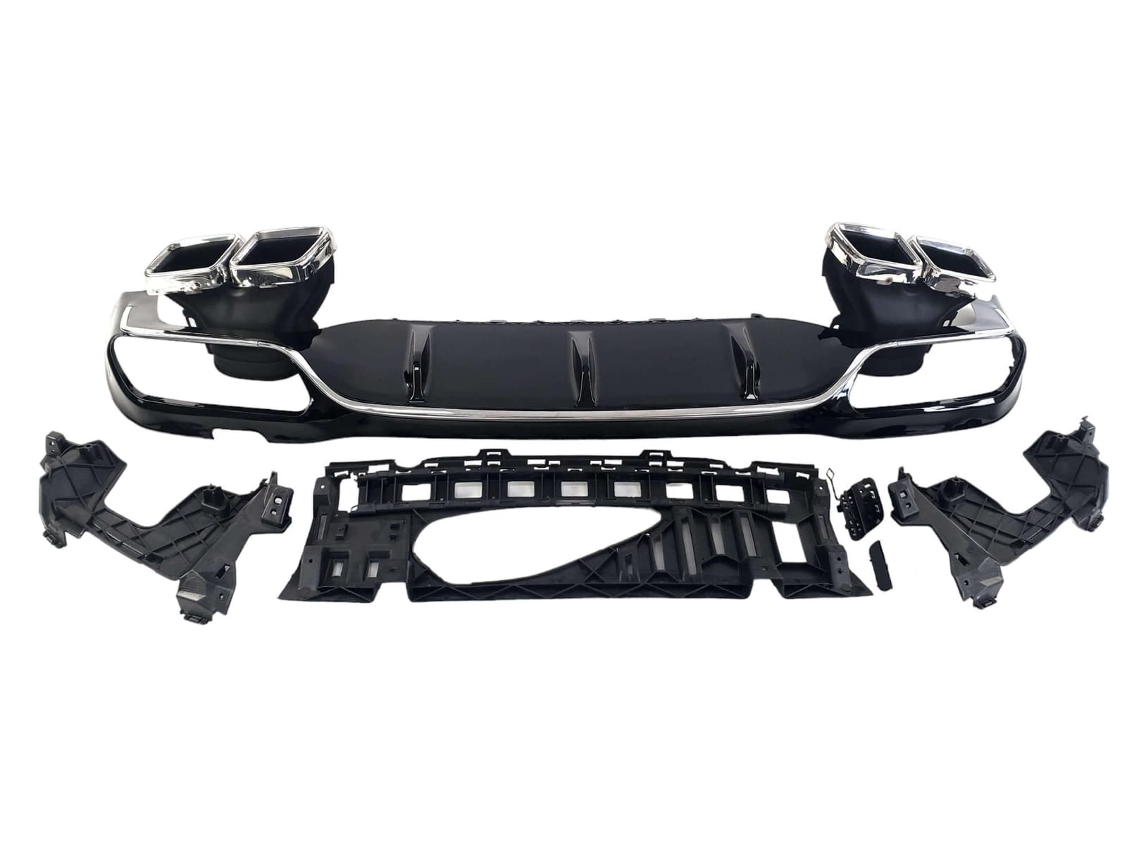 Комплект обвісів (стиль AMG E63S) Body Kit Chrome на Mercedes-Benz E-Class W213 2016-2020 року 6