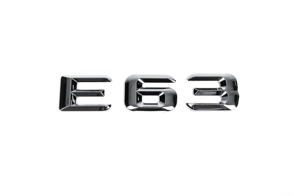 Напис E63 2
