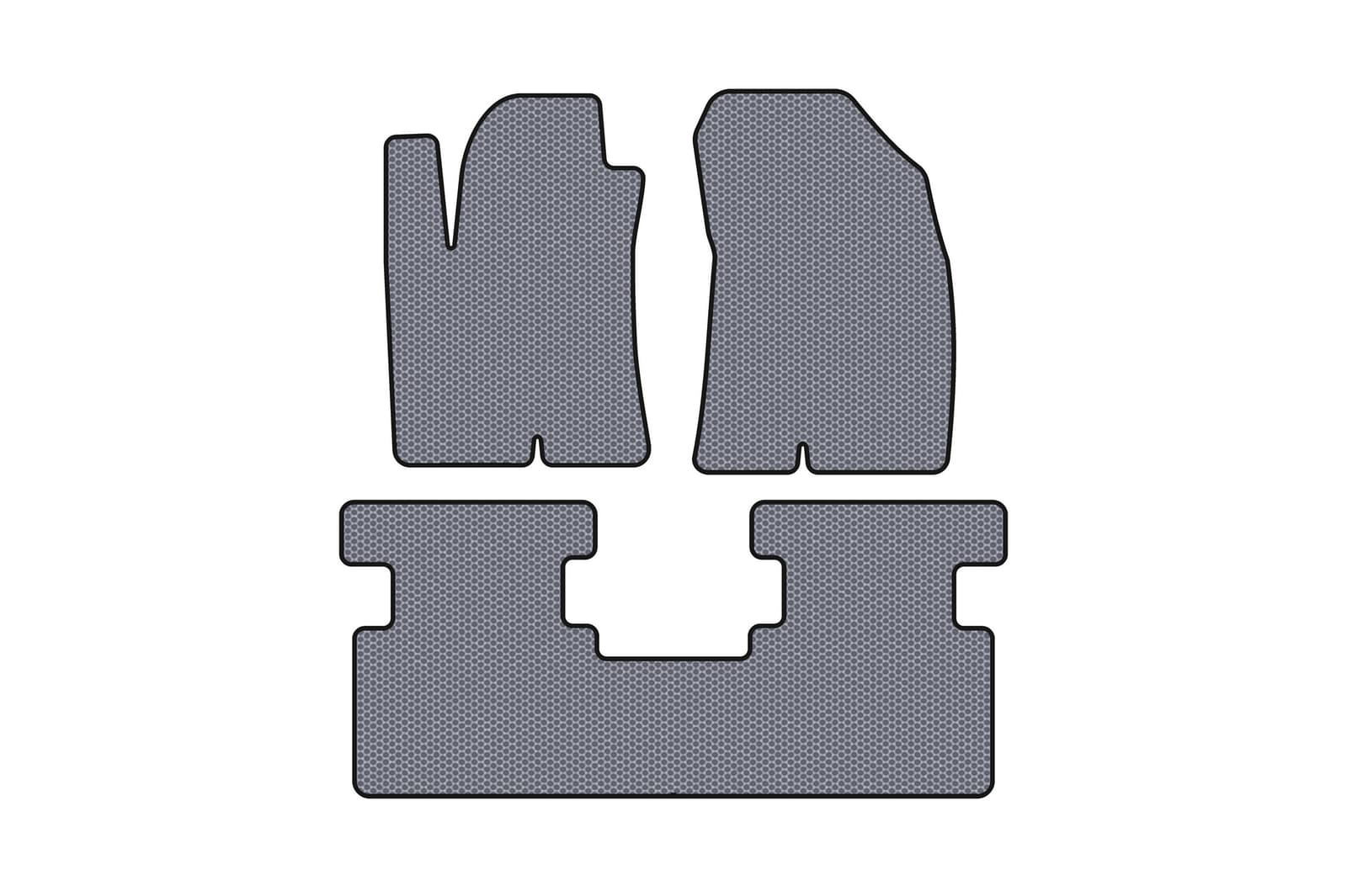 Гумові килимки Carsuit (Не повний привод, сірий)