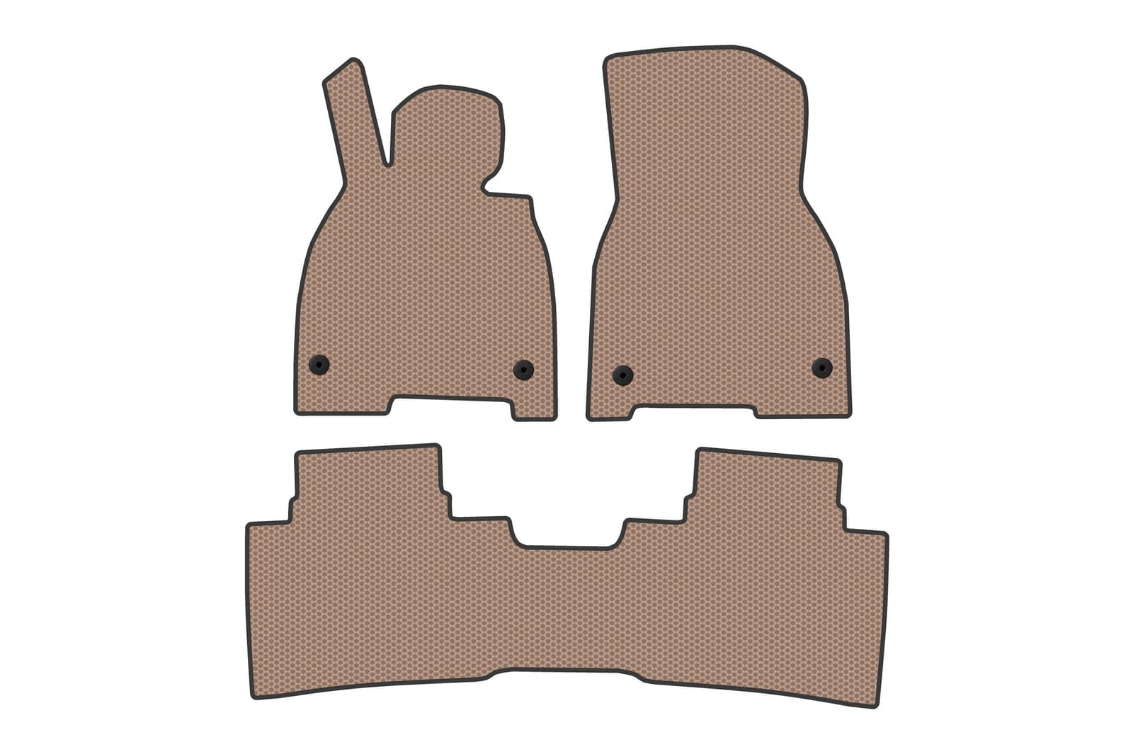 Гумові килимки Carsuit (Бежевий)