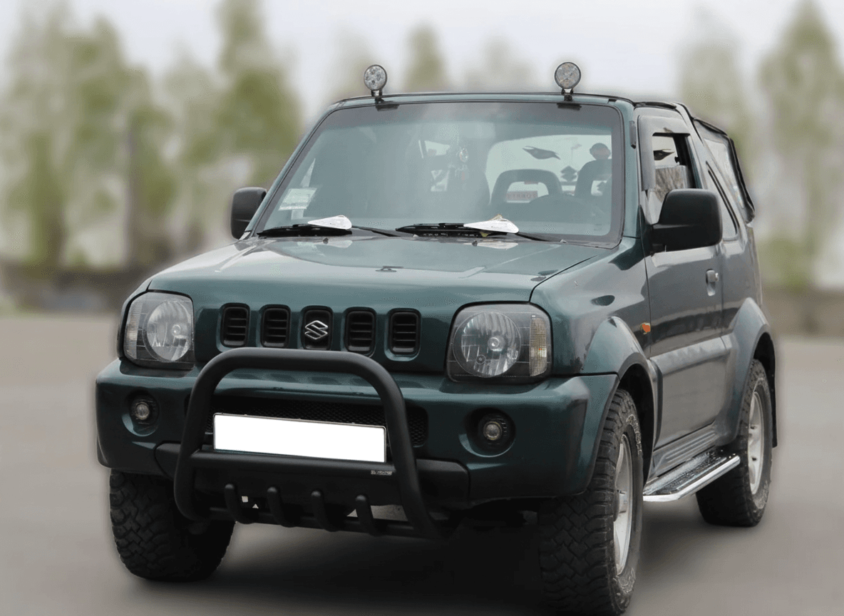 Кенгурятник F2-01 Black (нерж) 3