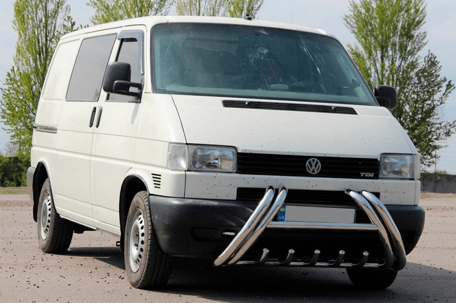 Кенгурятник Kelebek WT011 (нерж)