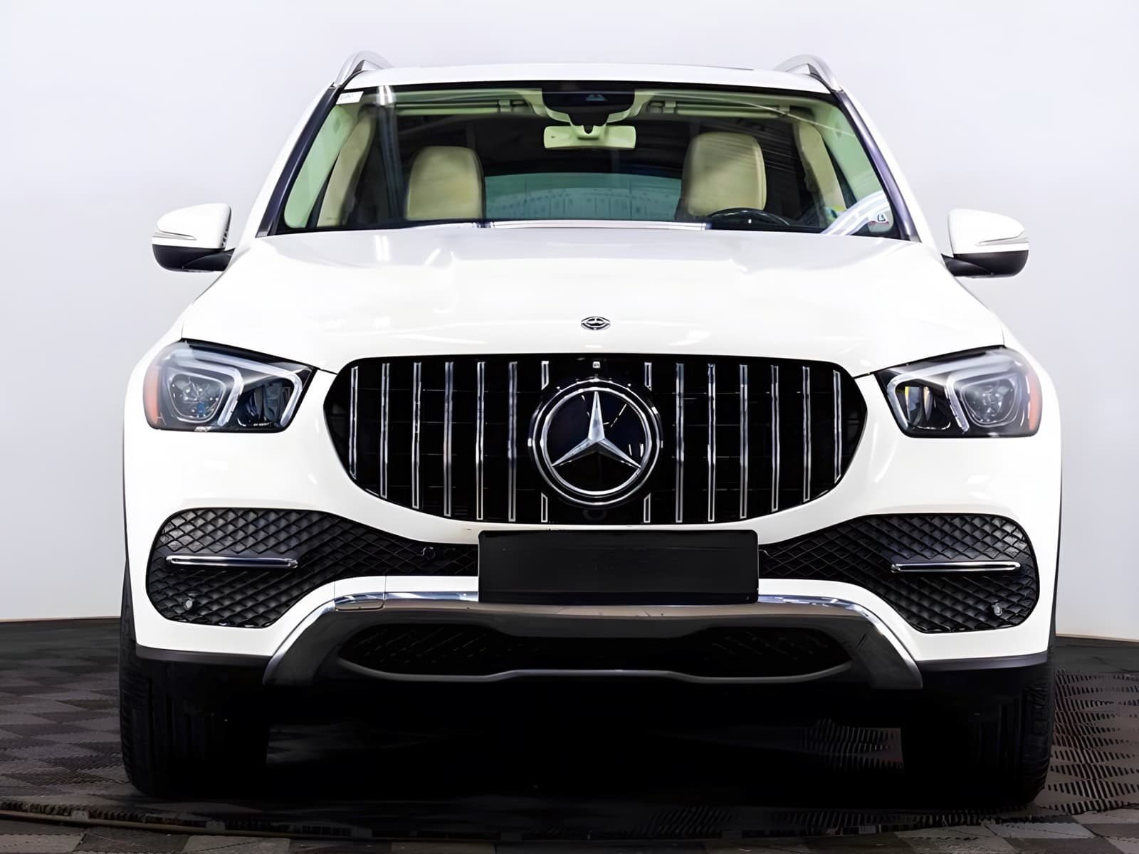 Решітка радіатора GT CHROME Mercedes GLE-Class V167 2019-2022 ЗВИЧАЙНИЙ НЕ AMG