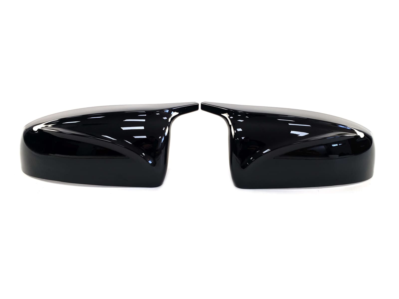 Накладки на дзеркала Чорний глянець (M - Look) на BMW X5 E70 2010-2013 року