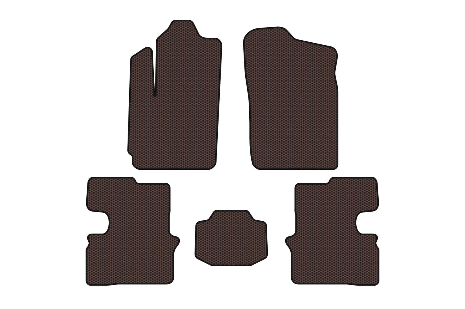 Гумові килимки Carsuit (Коричневий)