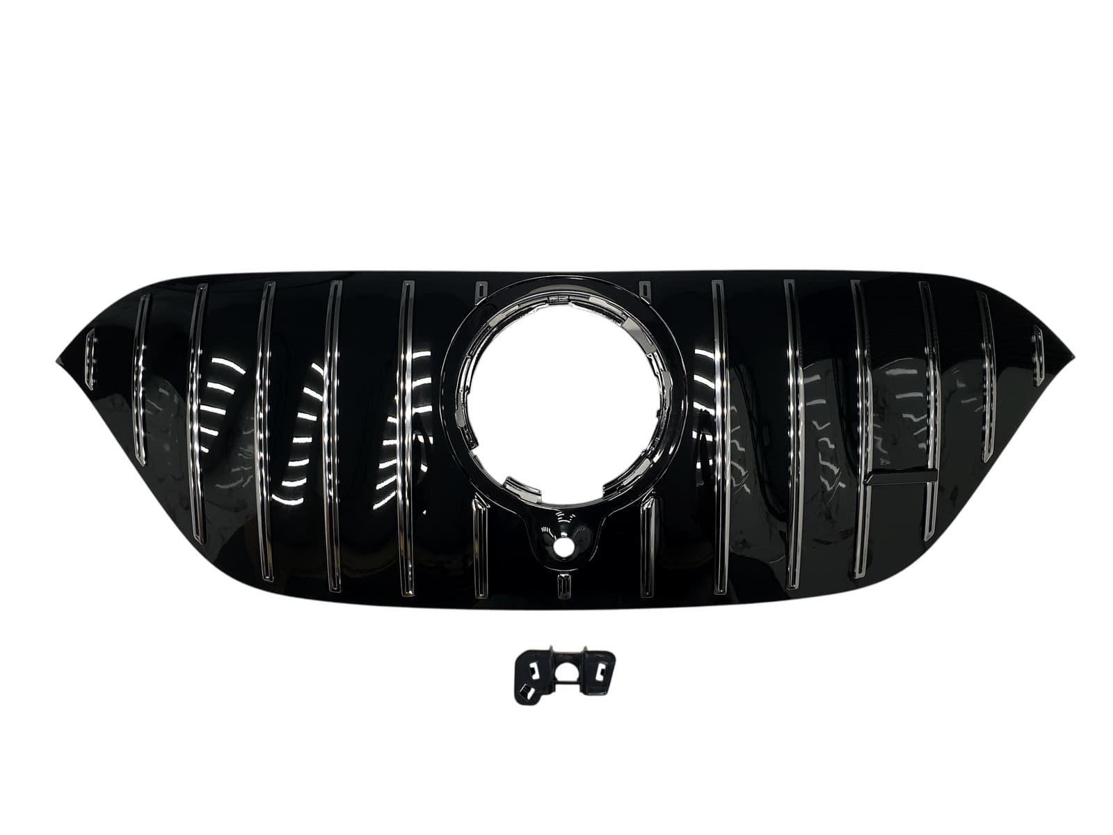 Решітка радіатора GT Chrome Black на Mercedes-Benz EQE-Class X294 2023-2025 року