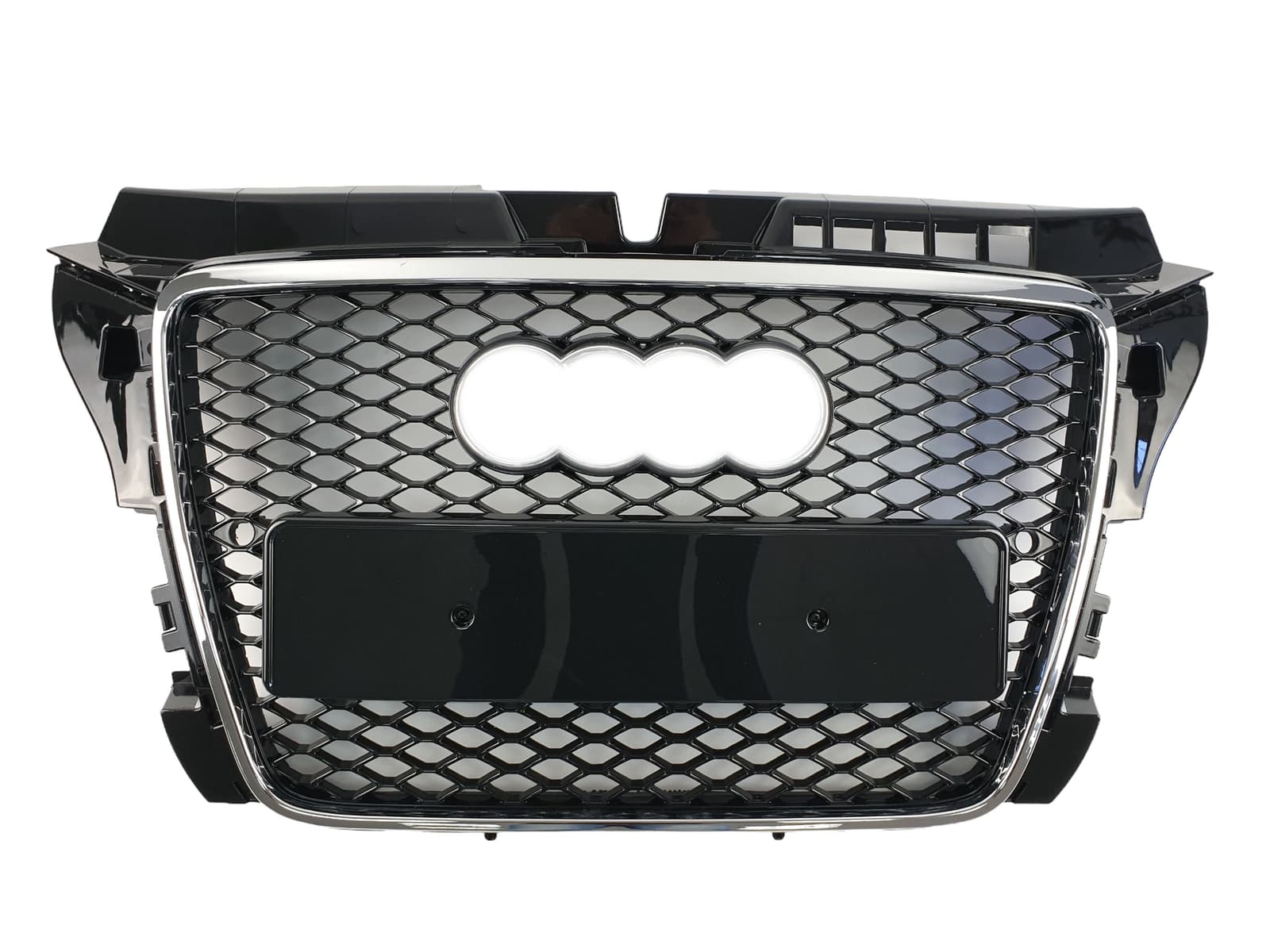 Решітка радіатора Chrome Black (в стилі RS3) на Audi A3 8P 2008-2012 року