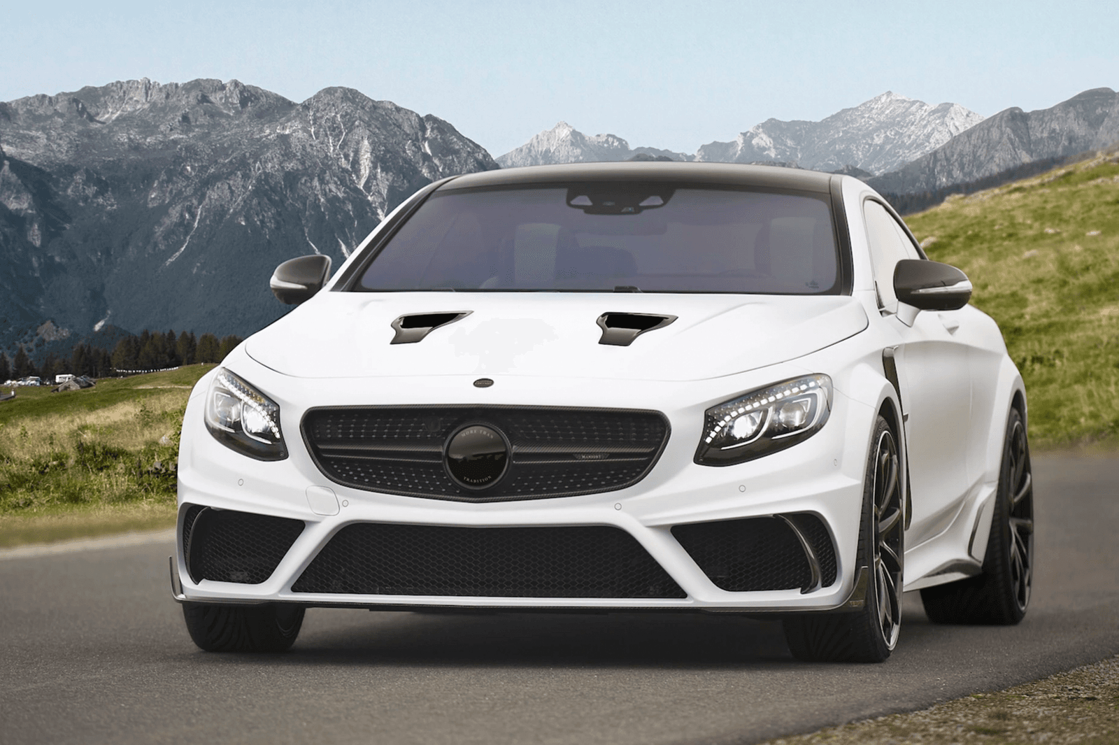 Комплект обвісів MNSR Carbon (для AMG-Line Coupe 2017-2020)