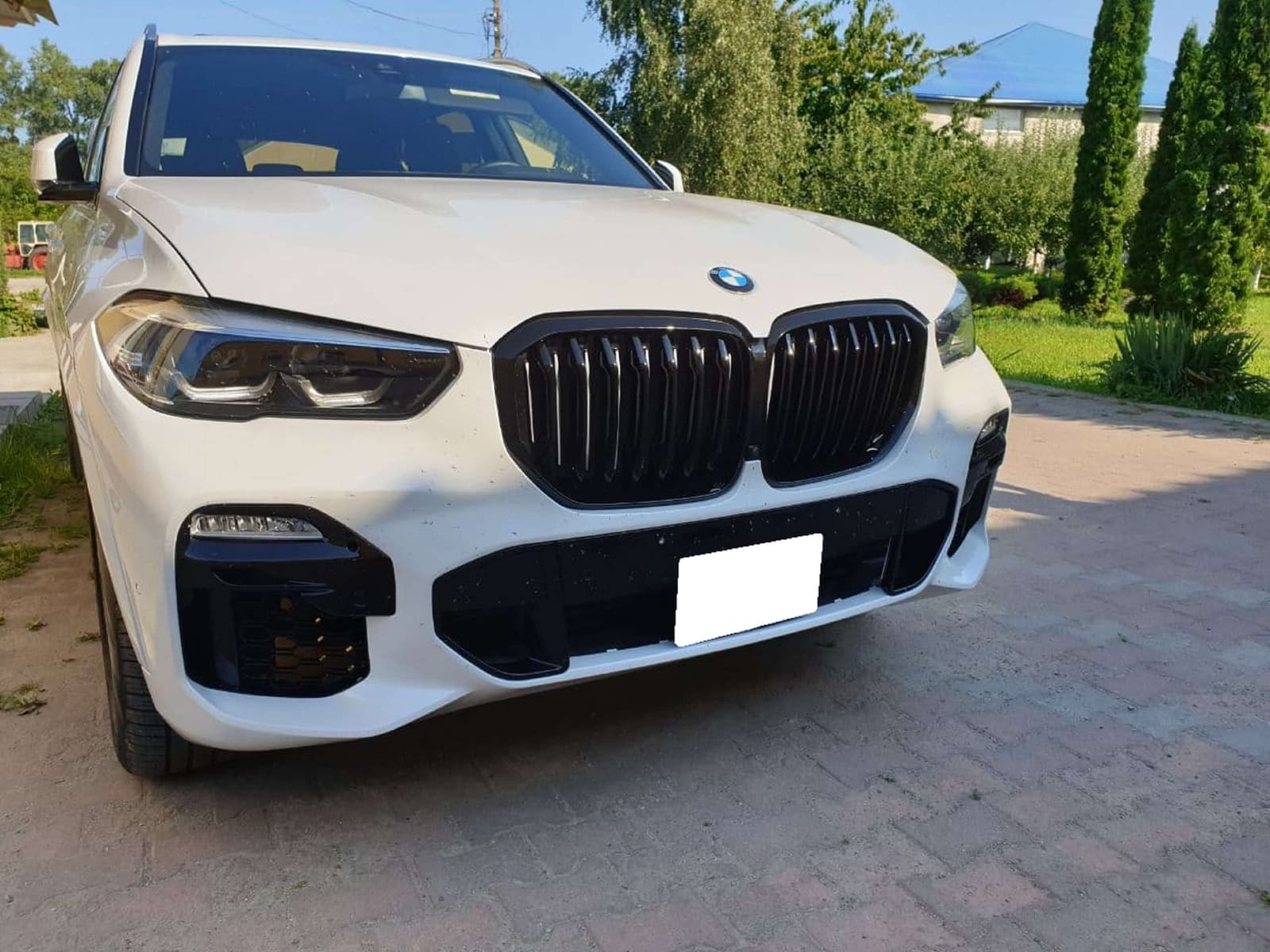 Ніздрі Чорний глянець (1 BAR) на BMW X5 G05 2018-2022 року 4