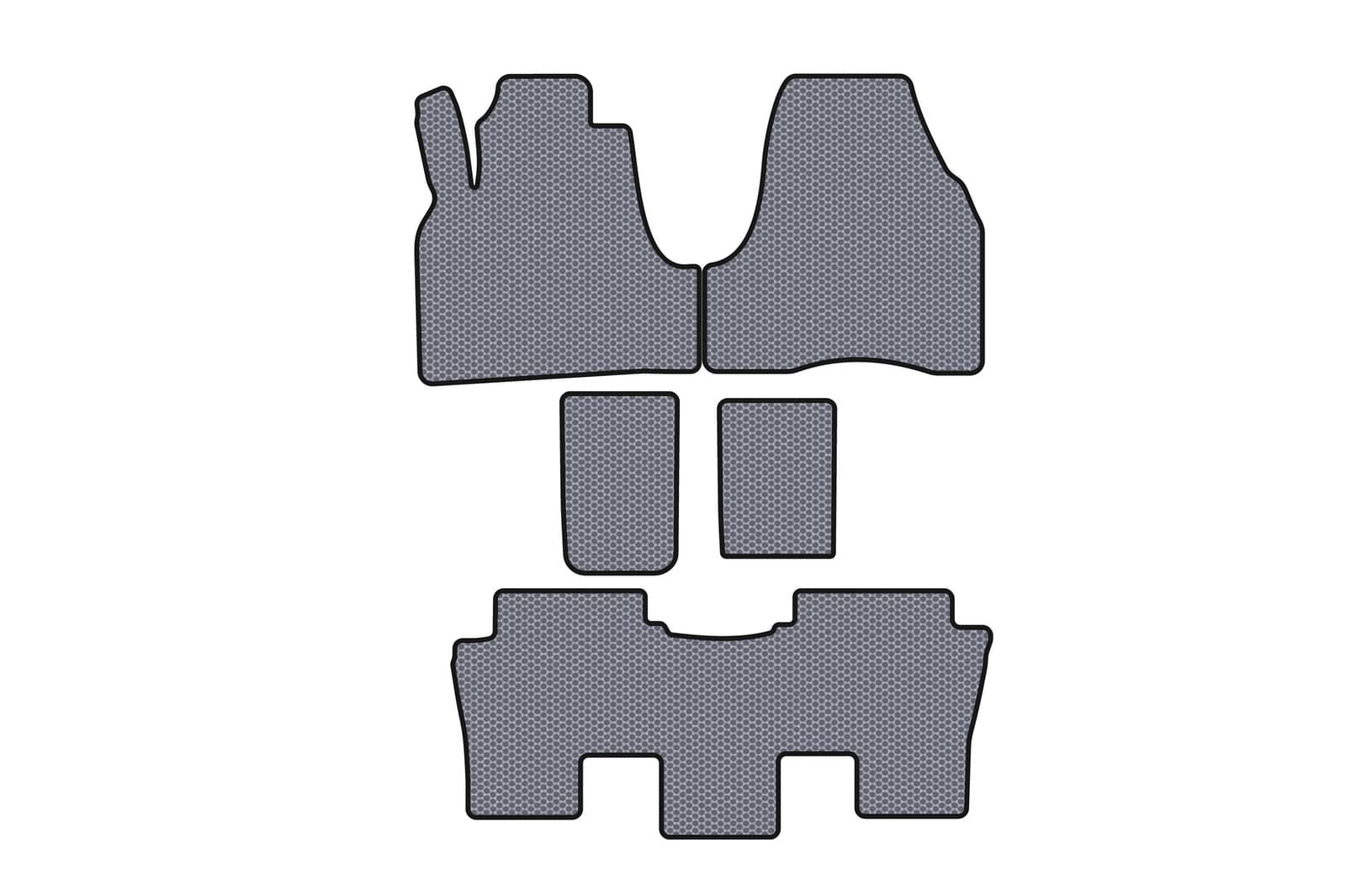 Гумові килимки Carsuit (Сірий)