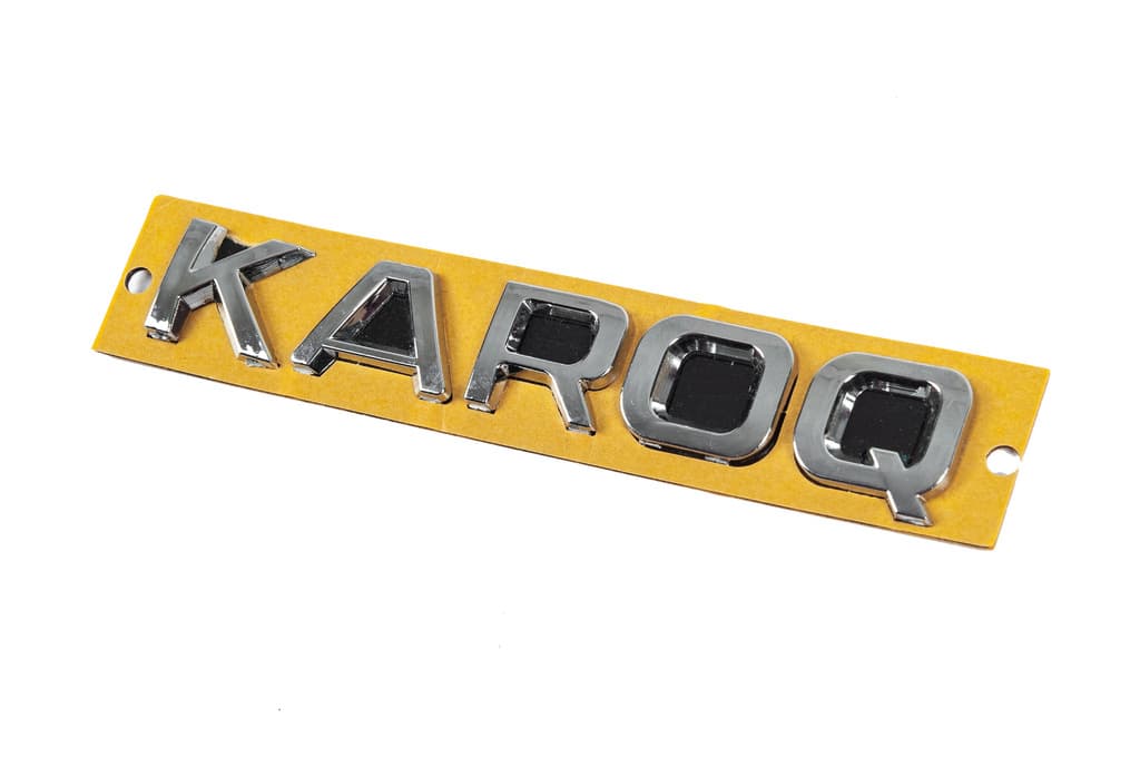 Напис Karoq (148 мм на 25мм) 2