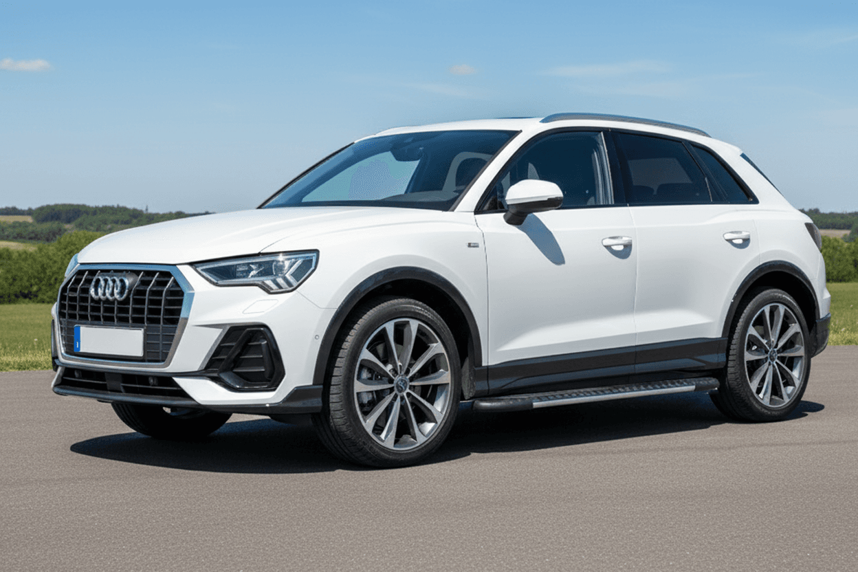 Бокові пороги Bosphore Grey (2 шт., Алюміній)