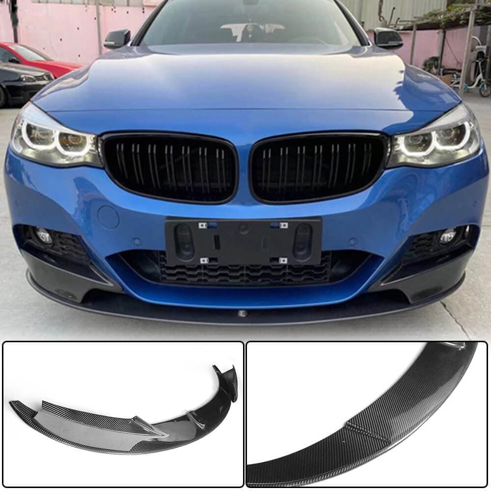 Накладка на передній бампер Lip MP-Style (для M-Sport, Карбон)