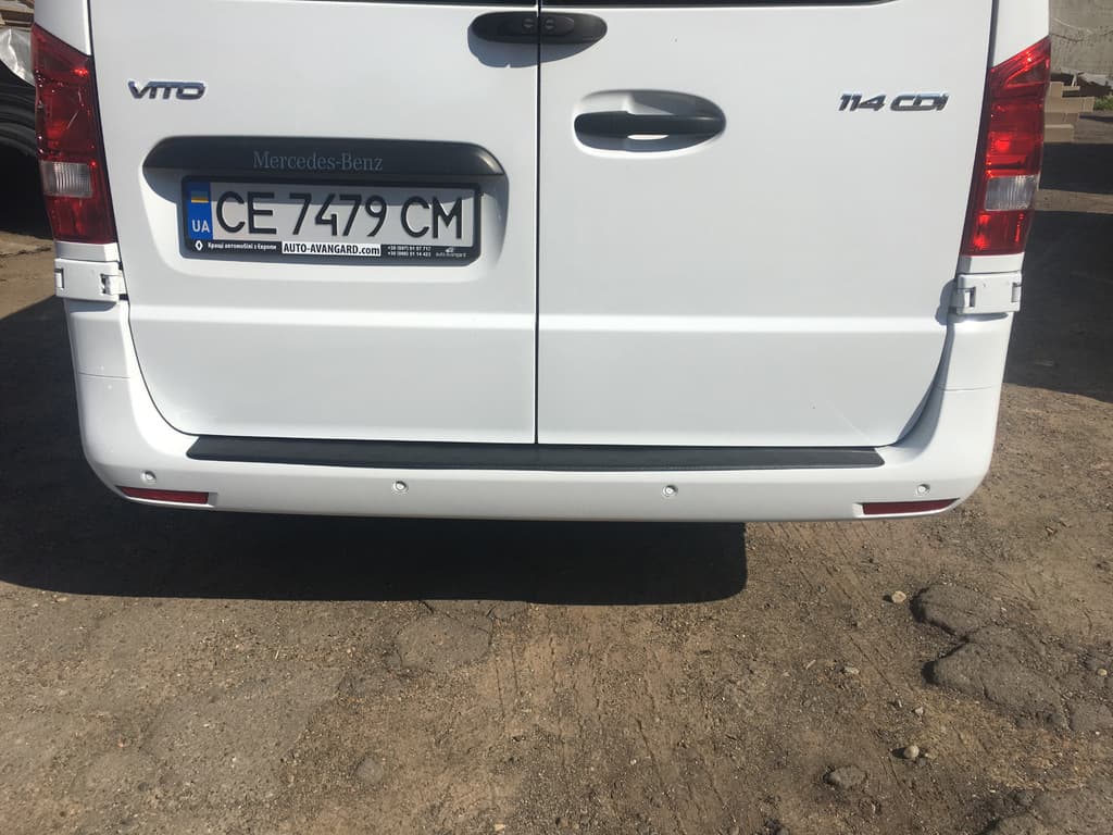 Накладка на задній бампер (ABS) 5