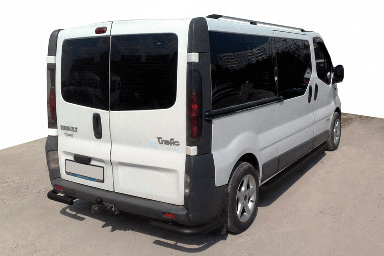 Задні куточки AK003 Black (нерж)